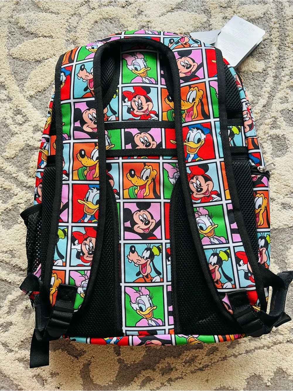 NWT❤️Disneyland Resort Minnie Mouse Friends Large Backpack— White/Black/Red